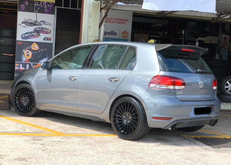 Volkswagen Golf GTI Mk6 Grey Rotiform IND-T Wheel | Wheel Front