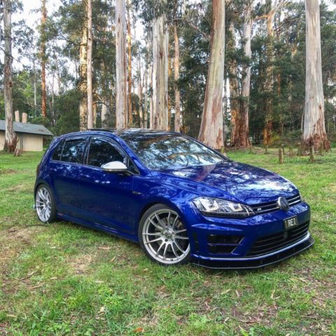 Volkswagen Golf R Mk7 Blue Rays Gram Light 57xtreme Wheel | Wheel Front