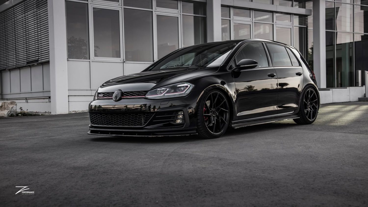 Volkswagen Golf GTI Mk7 Black Z Performance ZP3.1 Wheel | Wheel Front