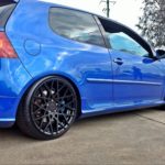 Volkswagen Golf R32 Rotiform BLQ aftermarket wheels