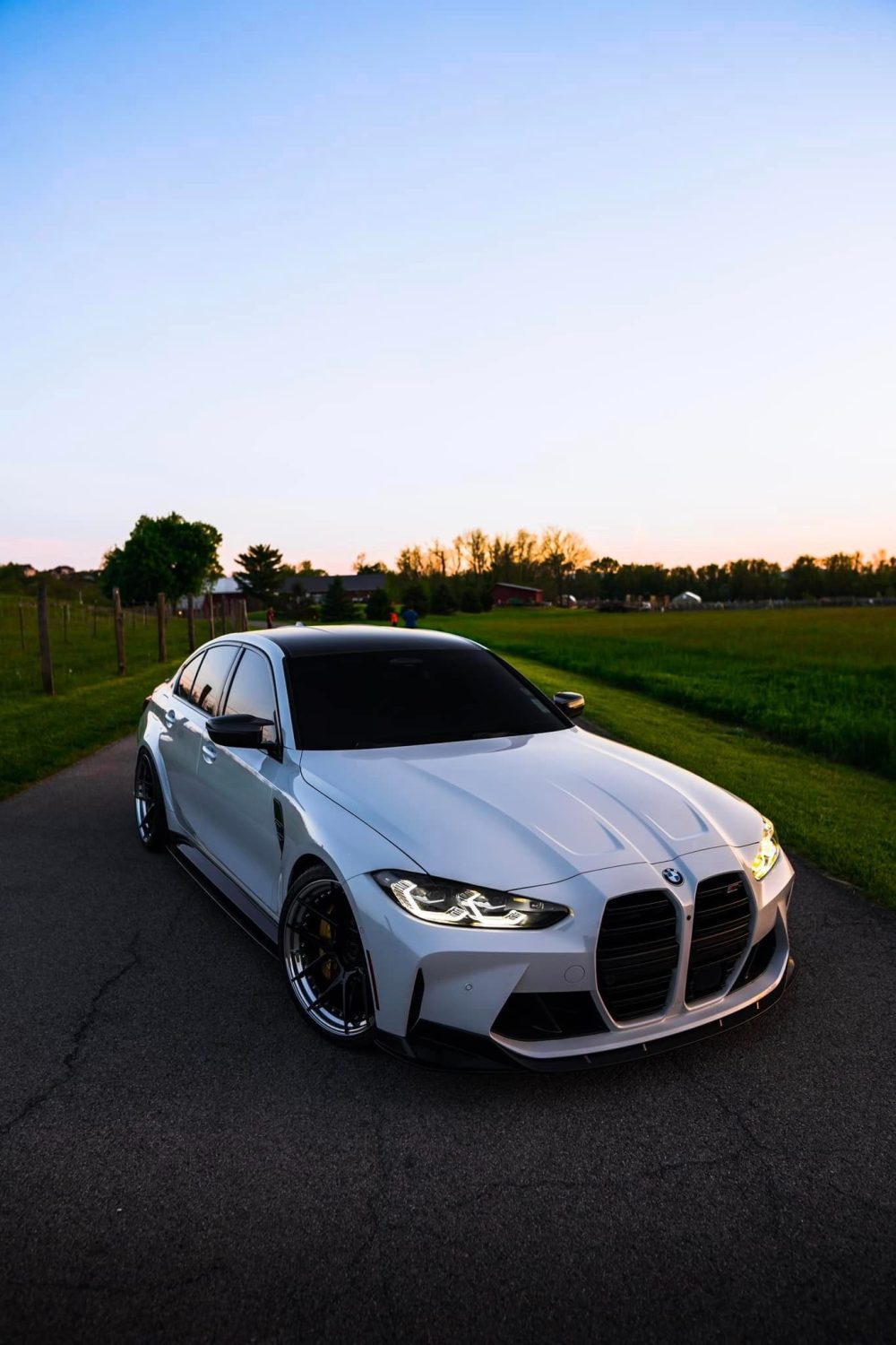 BMW M3 G80 White BC Forged HCA381S | Wheel Front