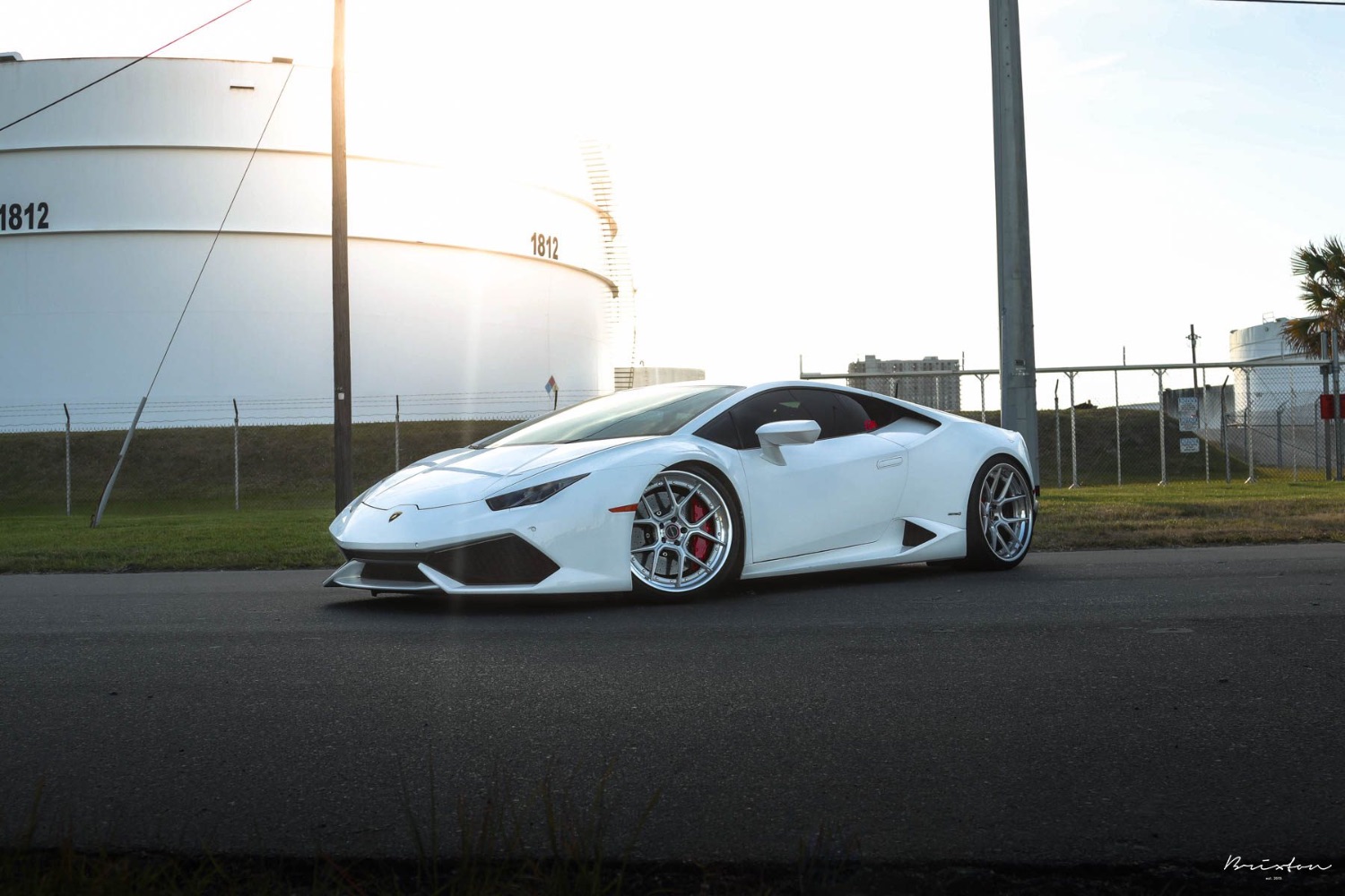 Lamborghini Huracan Brixton Forged CM5 3 piece aftermarket wheels