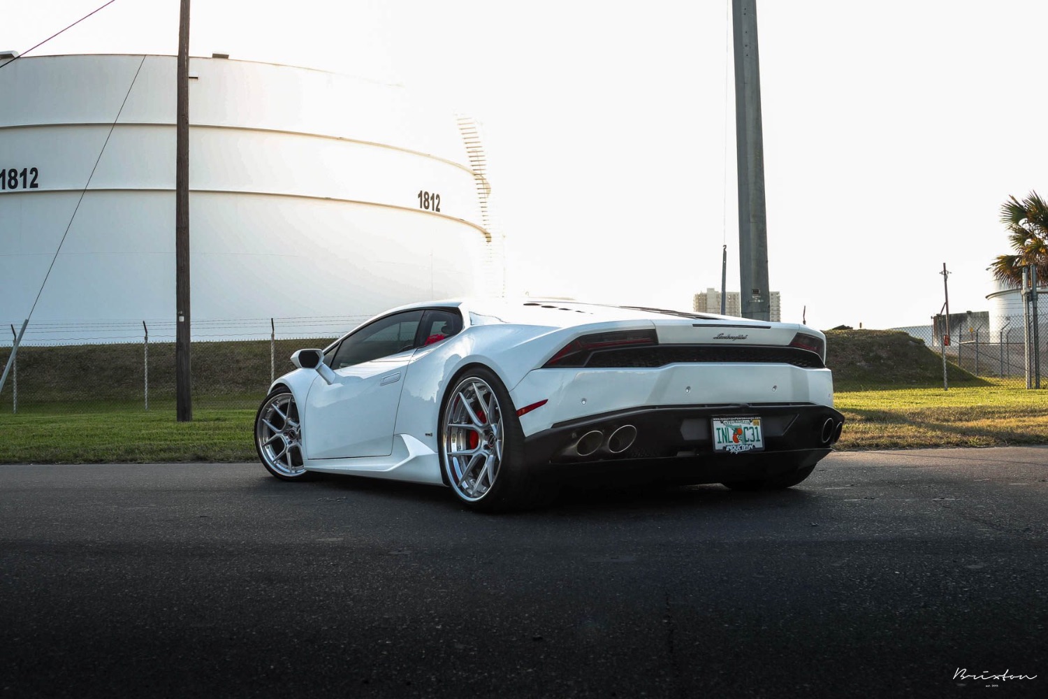 Lamborghini Huracan Brixton Forged CM5 3 piece aftermarket wheels