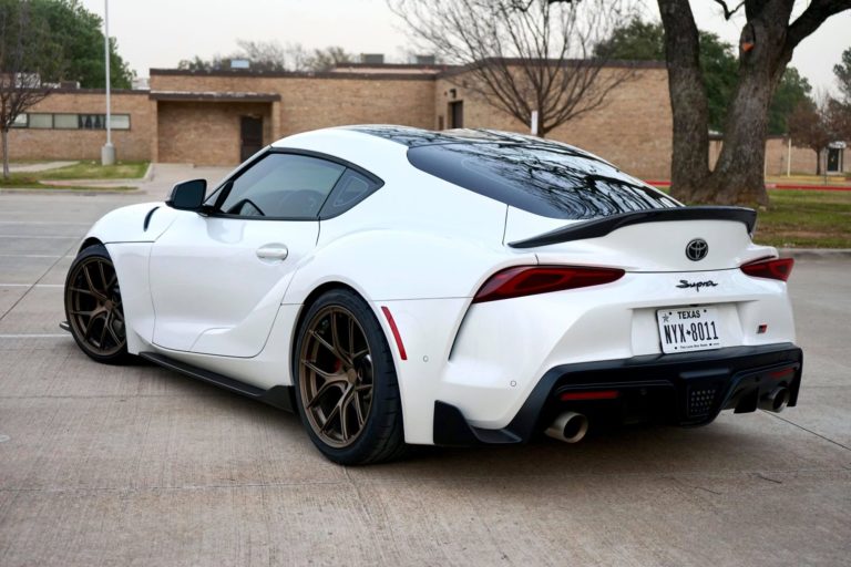 Toyota Supra GR White Titan 7 T-S5 Wheel | Wheel Front