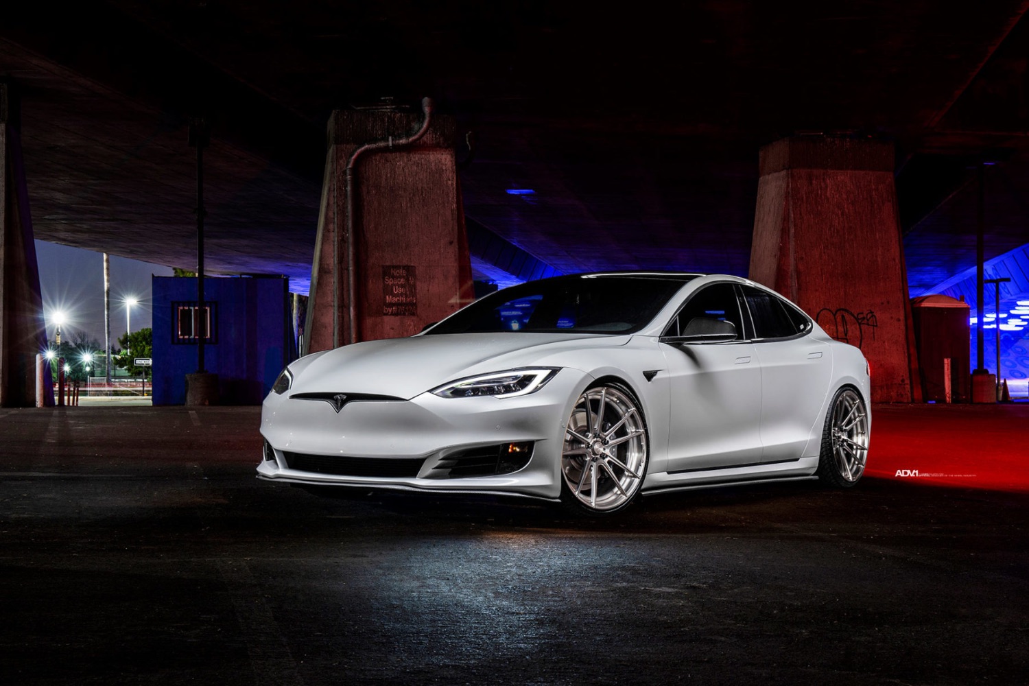 Tesla Model S ADV1 forged aftermarket wheels