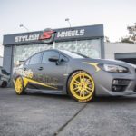 Subaru WRX Koya SF03 aftermarket wheels