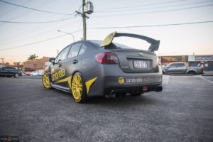 Subaru WRX Koya SF03 aftermarket wheels